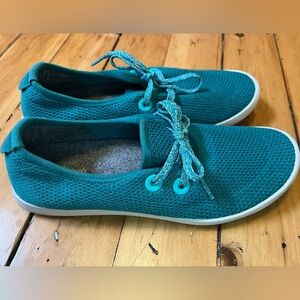 Allbirds teal Tree Skippers